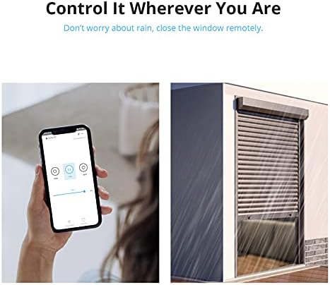 Sonoff WiFi Smart Curtain Switch Module with Power Metering TUV Certified, DualR3 Dual Relay Motorized Curtain,Blinds,Roller Shutter,Two Way Smart Switch.Works with Alexa