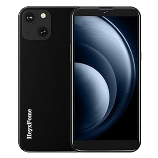 HeyxFome H3 Cheap 2025 New 4G LTE SIM Free Unlocked Mobile Phones 6.0” Unlocked Android Phones 2GB+16GB Quad Core 2GB RAM Android 10 Mobile phone 8MP Smartphone Dual SIM Face Unlock UK (Black)