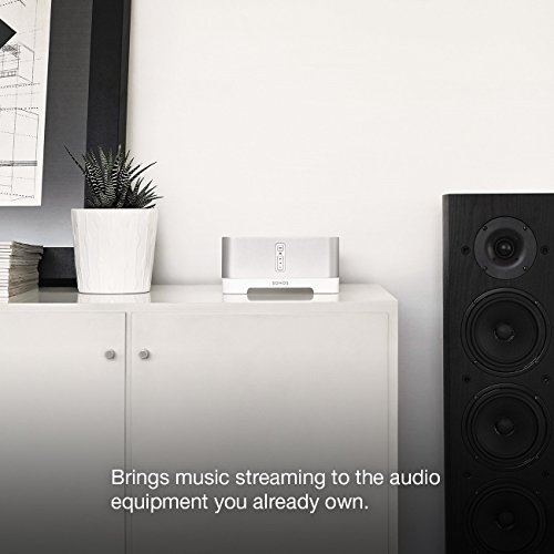 Sonos Connect: Amp - Wireless Home Audio Amplifier For Streaming Music, Amazon Certified And Works With Alexa #TOP3
