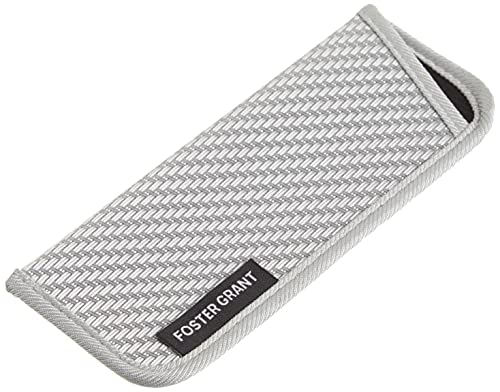Foster Grant Men's Sawyer Multifocus Rectangular Reading Glasses, Matte Dark Gunmetal/Transparent, 54 mm + 1.75 by Foster Grant - Image 7
