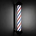 Produktbild GXLO LED Barber Pole Light Friseursalon Friseursalon Open Business Sign Rotating Rot Weiß Blau-Streife Wasserdicht Energieeinsparung Wand befestigte Lampe - 21 / 41",100 * 22cm
