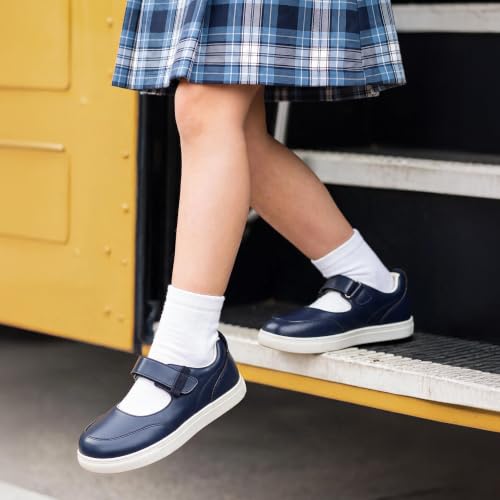 DREAM PAIRS Girls Mary Jane Toddler School Shoes,Navy,13 Little Kid - image 2