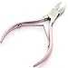 Malva Belle Ingrown Toenail Clippers - Nail Nipper with Full Length Jaw with Double Spring - Premium Heavy Duty Toenail Clippers for Thick Toenails with Comfort Grip Handles - Nail Cutter Tool - Pink