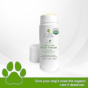 Pure and Natural Pet USDA Certified Organic Nose Rescue (Unscented) 1.75oz Pure and Natural Pet USDA Certified Organic Nose Rescue (Unscented) 1.75oz