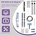 Sthovd DA82-01415A Secondary Heater and Moisture Kit Replacements For Samsung Refrigerator Water Leak Service Kit 3436781 AP5957964 EAP10058968 PS10058968 PS1005968 Refrigerator Water Leak Repair Kit