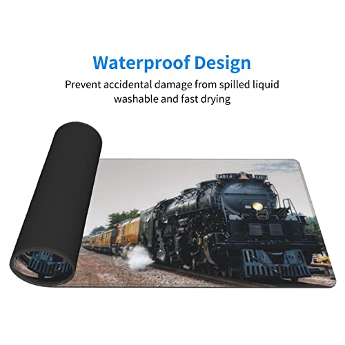 Tapis de souris de jeu grand format XXL avec imprimé train d'équipe - 5