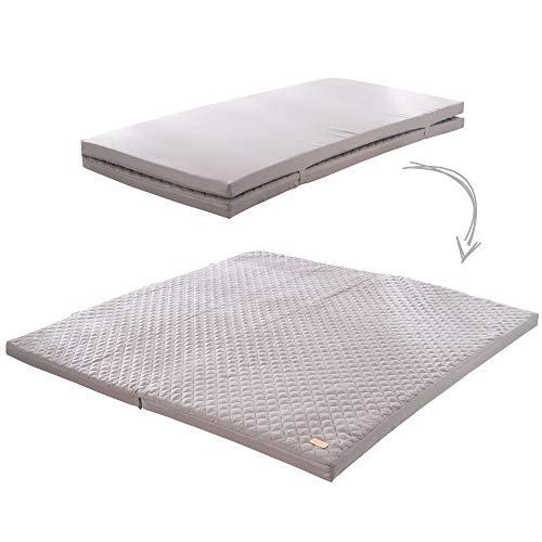 roba Spiel- & Krabbelmatratze 60 x 120 cm - klappbar zu Spiel- &...