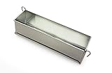 Pate Terrine Mold with hinges, Tinned Steel, 3' Wide x 3' High - 12' Long
