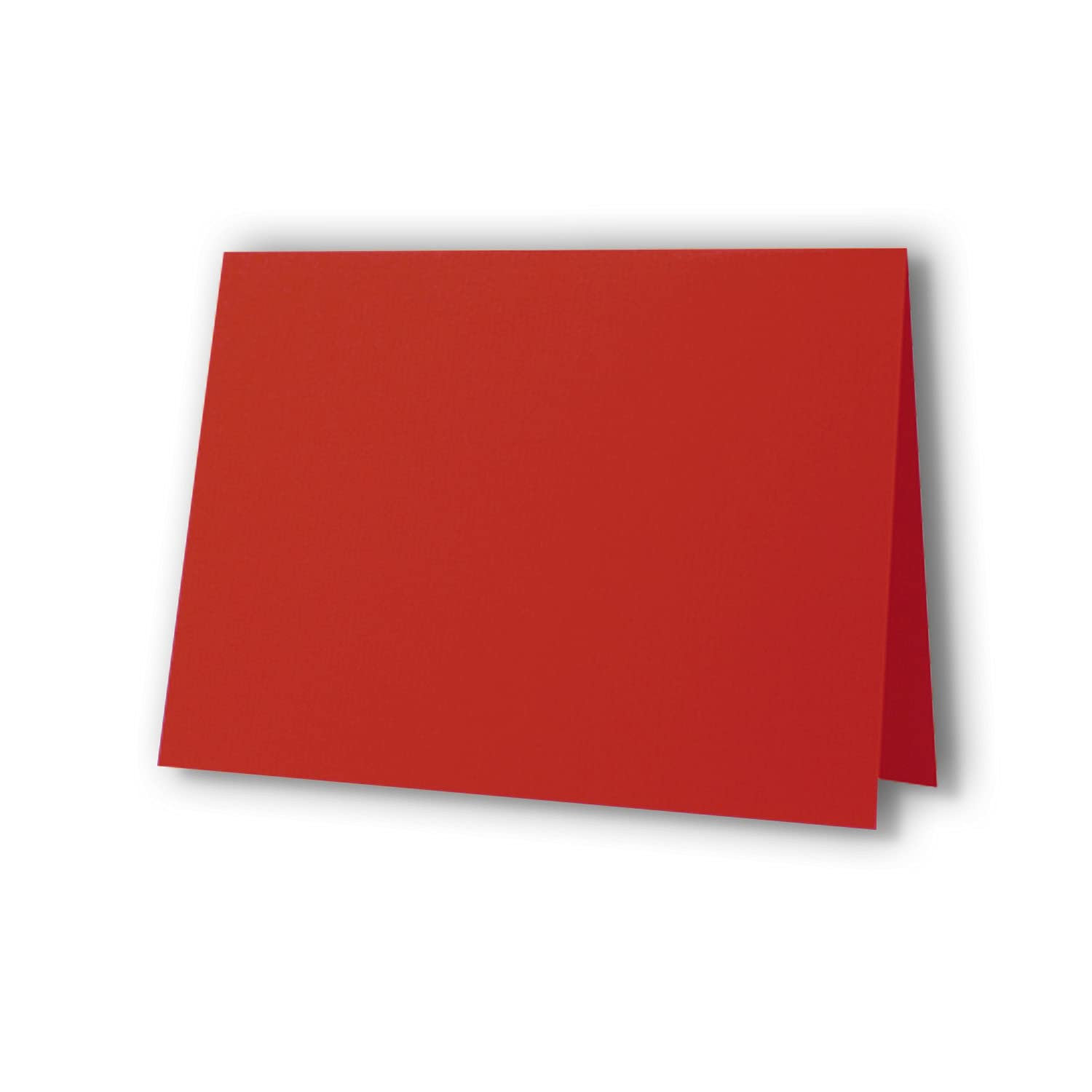NEUSER PAPIER - Confezione di 700 biglietti con buste foderate, formato DIN A6/C6, 10,5 x 14,8 cm, incollaggio a umido, colore: rosso