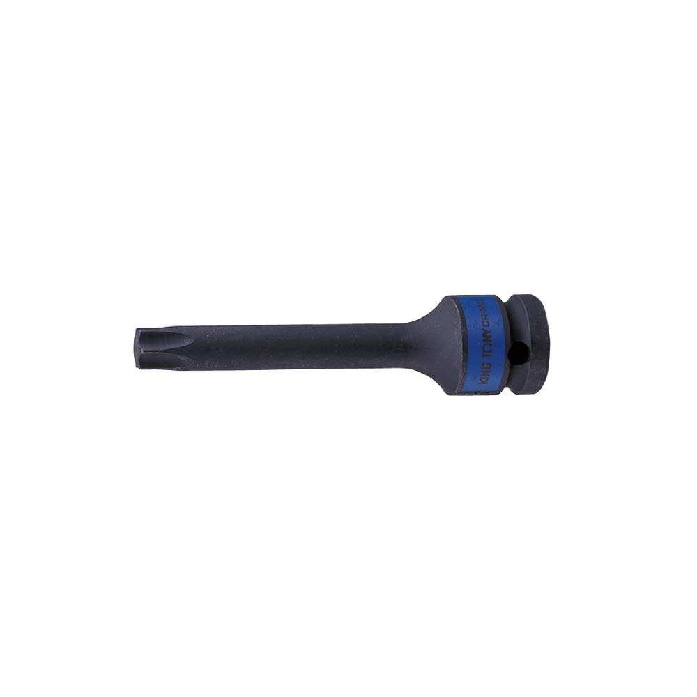KING TONY 406360 Socket De Impacto 1/2" Long Con Bit Torx T60 for DIYers & Professionals, Built for Repair and Installation tasks