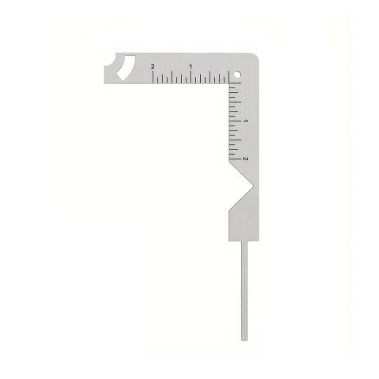 RBRMHM Stainless Steel Measuring Ruler for Book Cover Design Multipurpose Craft Tool