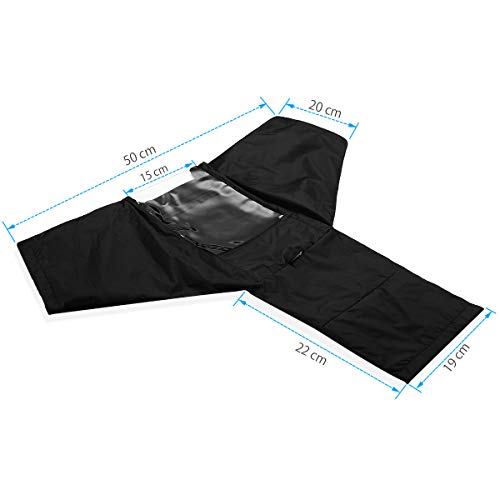 Powerextra Professional Waterproof Camera Rain Cover Protector For Nikon Sony Pentax And Other Digital Slr Cameras, Great For Rain Dirt Sand Snow Protection (Black) #TOP5