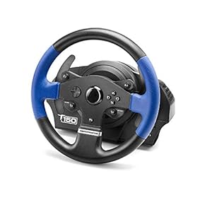 RajoNN Volante de Carreras, Volante Force Feedback T150 (PS4/PS3/PC DVD)