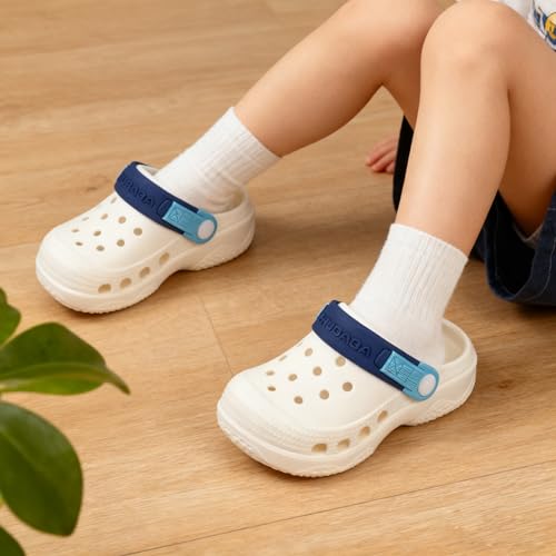 Image of Toddler Clogs Kids Water Children Shoes Garden Clog Boys Girls Sandals Slippers for Summer Indoor Outdoor Beach Pool