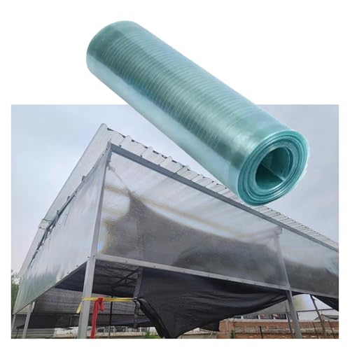 Lámina de policarbonato para techos, invernaderos y cocheras, toldos de aislamiento impermeable para revestimientos y terrazas (0,6 x 3 m)