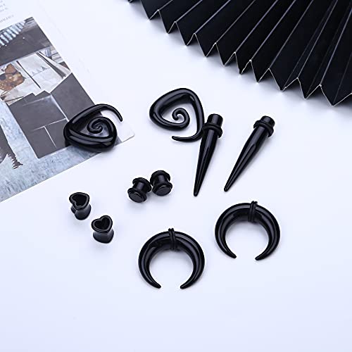 DOLOTTA 84 Pcs Ear Stretching Kit 14G00G Ear Gauges Expander Set