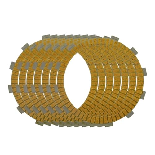 Disques d'embrayage moto KX125 pour stopper le patinage - Kit 7 pièces de rechange 125cc