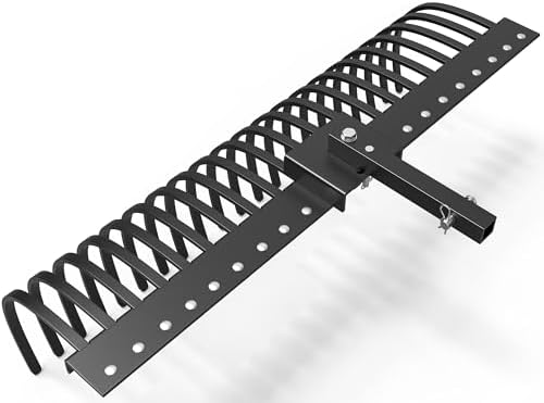 Amazon.com: YINTATECH 60in Tractor Rake with 2