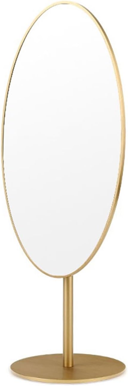 Makeup Mirror Desktop Jewelry Store Mirror Props Light Luxury Makeup Mirror Optical Shop Gold Shop Try on Mirror Beauty Mirror