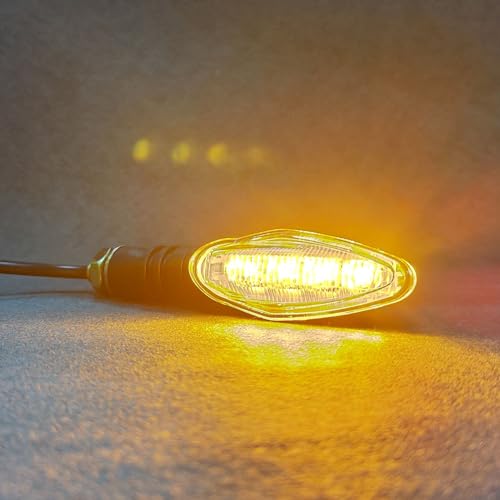 Image of Waterproof KTM Turn Signal LED Indicator Light Lamp Compatible for KTM 125 /200 /250 /390 Duke RC pack of (2)