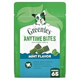 Greenies Anytime Bites Dog Treats, Mint Flavor, Dog Training Treats, 10.3 oz. Bag