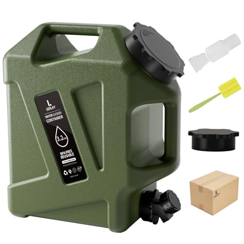 LEDLAY 3.2Gal Camping Water Jug with Spigot
