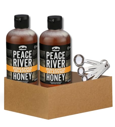 Honey Pineapple Jalapeno 12 OZ Bundle con Cuchara Medidora miniatura 1