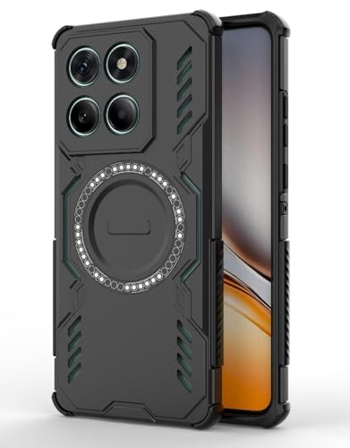 Image of Back Cover Case for Motorola Moto Edge 60 5G | 360 Protection Mobile Phone Case Mag-Safe | Motorola Edge 60 Back Cover | Moto Edge 60 Back Cover 5+G - Black TPU+PC