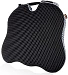 Car Seat Cushion, Memory Foam Seat Cushion, Car Seat Pad, Memory Foam Driver Seat Cushion to Improve Driving View, Seat Cushion Pillow for Car and Office Chair, Black