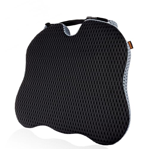 ZHOOGE Cuscino per Sedia, Seduta cuneo Cuscino sedia auto cuscino di seduta sedia da ufficio cuscino, Memory Foam Cuscino per Auto, Ufficio - 2