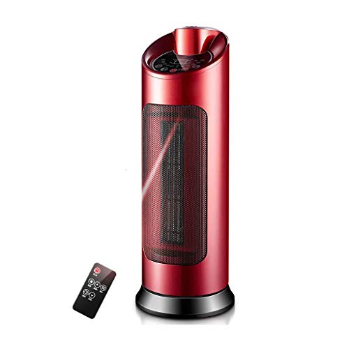 2 kW tragbarer keramischer oszillierender elektrischer Turmventilator mit 3 Heizstufen und Kühlgebläseeinstellung 12-Stunden-Timer Kippschutz