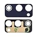Produktbild jbTec Kamera Glas Ersatz mit Kleber passend für Samsung Galaxy S20 FE / 5G - Camera Linse Glass Lens Rückseite Abdeckung Hinten Hintere Scheibe, Farbe:Dunkel-Blau