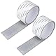 WQNNQW 2 Rollen 5 CM*2 M Reparaturband Fliegengitter,Fliegengitter Reparatur Klebeband,Fliegengitter Reparatur Set,Fliegengitter Reparatur,Fliegengitter Reparieren,Fliegengitter Klebeband Schwarz