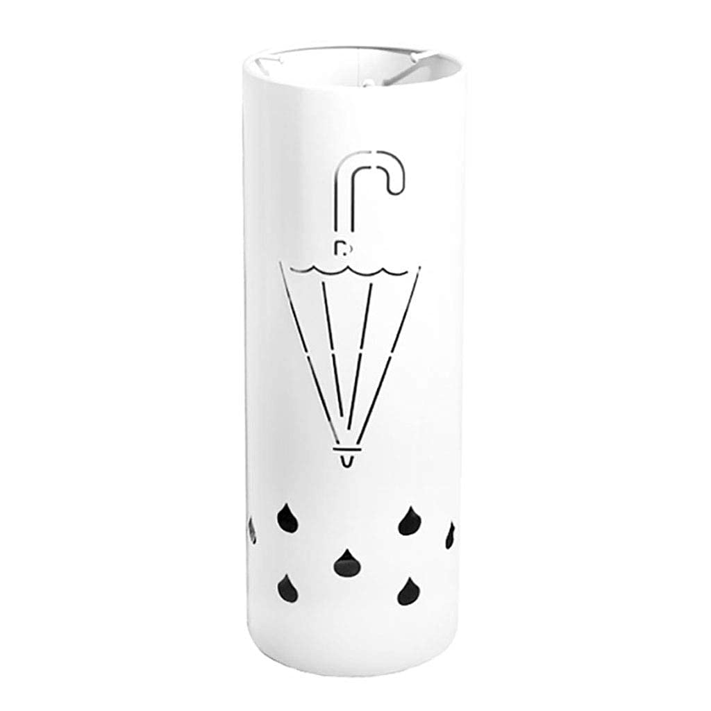 Porte-parapluie intérieur sculpté creux pour un couloir propre et accueillant