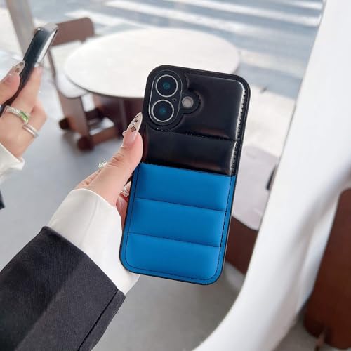 Coque tissu iPhone 13 et 14 color collision pour style urbain quotidien