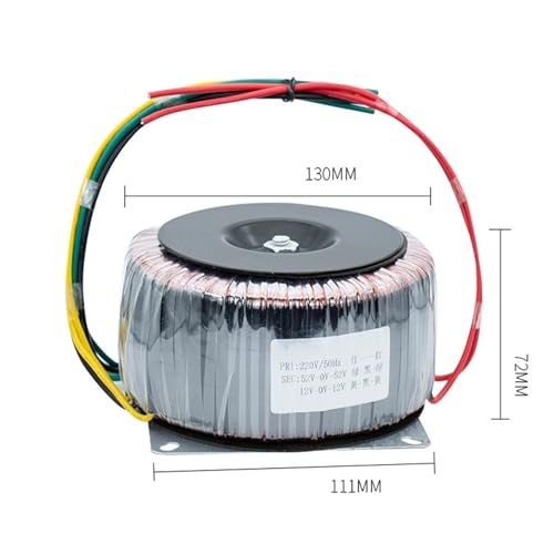 Transformateur toroïdal double 36V 12V isolation audio carte 220V - 3