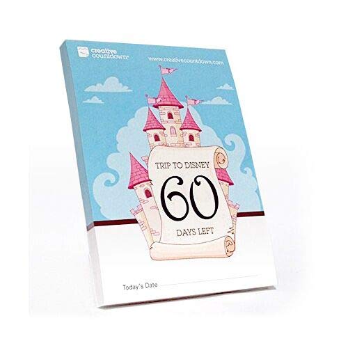 Creative Countdown Countdown to Disney, 60-Day Tear-Off Calendar Calendar Castle