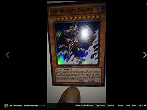 Yu-Gi-Oh! - The Wicked Eraser (CT07-EN011) - 2010 Collectors Tin - Limited Edition - Super Rare