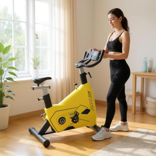Gym24 Commercial Spin Bike -XXX Fly Wheel 28 Kg Weight Capacity 200 kg Max User Weight