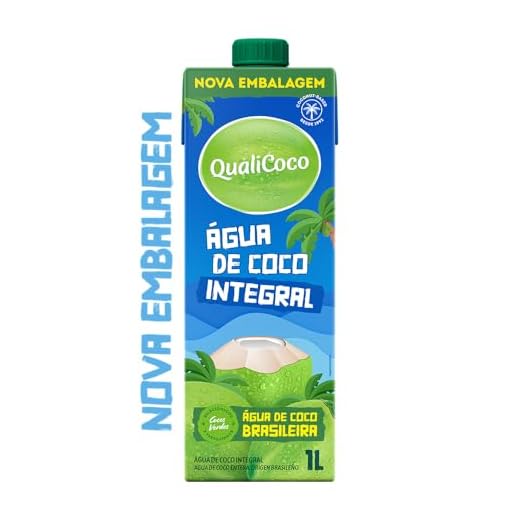 Qualicoco Agua De Coco Integral 1Lt