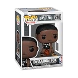 Funko Pop! NBA: Spurs - De'Aaron Fox - Collectable Vinyl Figure - Gift Idea - Official Merchandise - Toys for Kids & Adults - Sports Fans - Model Figure for Collectors and Display