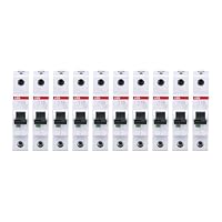ABB 10er Set S201-C32 Sicherungsautomat - S200-1P - 32 A - C(AC) 6 kA C-Charakteristik 2CDS251001R0324 – Ansicht 1