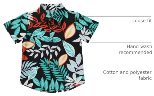 Image of Daddy and Me Matching Outfits Hawaiian Father and Son Matching Shirts for Family Photoshoot Summer Men Boys Father's Day Tops