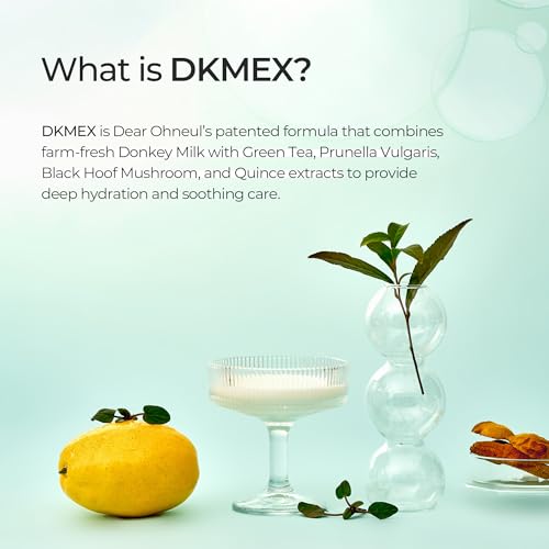 Dear Ohneul Elixier Donkey Cream | 50ml 1.69 Fl.Oz | Skin Radiance | Moisturizing | Wrinkle Improvement | Donkey Milk | Hypoallergenic | Korean Skincare