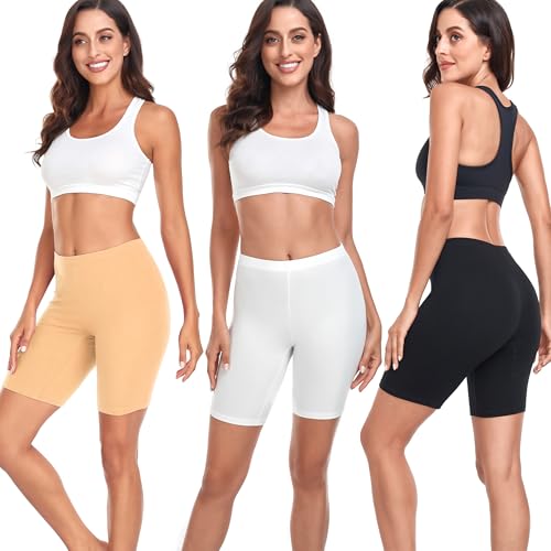 Under Dress Cotton Slip Shorts for Women Biker Shorts Anti Chafing Boy Shorts Underwear2