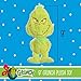 Dr. Seuss for Pets The Grinch Plush Dog Toy, Big Head | 9 Inch Movie Plush | Soft and Cuddly Squeaky Toy | Christmas Stocking Stuffers for Pets, Cute Dog Stuff