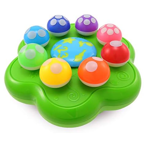 BEST LEARNING Mushroom Garden - Interactive Educational Light-Up Toddler Toys for 1 to 3 Years Old Infants & Toddlers - Colours, Numbers, Games & Music for Kids Cover