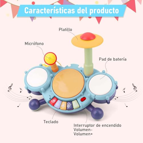 La Mejor review de Batería juguete disponible en línea. 23 Imagen adicional