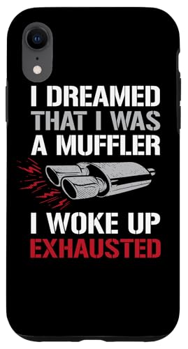Dreamed I Was A Muffler Auto Enthusiast Guy �ʔ����Ԃ̈��p �X�}�z�P�[�X iPhone XR �p