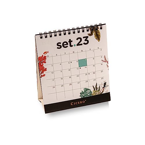 Cicero Calendario de Mesa Ciceros 2023 Oceano, Modelo: 0371, Cor: Colorido